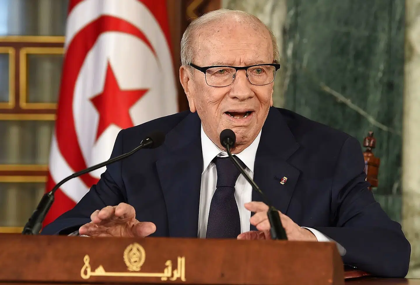 Tunesiens præsident, Beji Caid Essebsi, er død - Han blev 92 år.