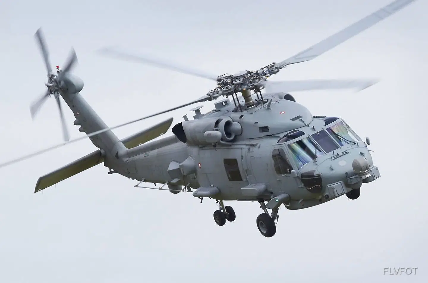 Forsvaret søger ved hjælp af skibe og helikoptere efter en fisker, der faldt over bord i Skagerrak natten til torsdag (arkivfoto).