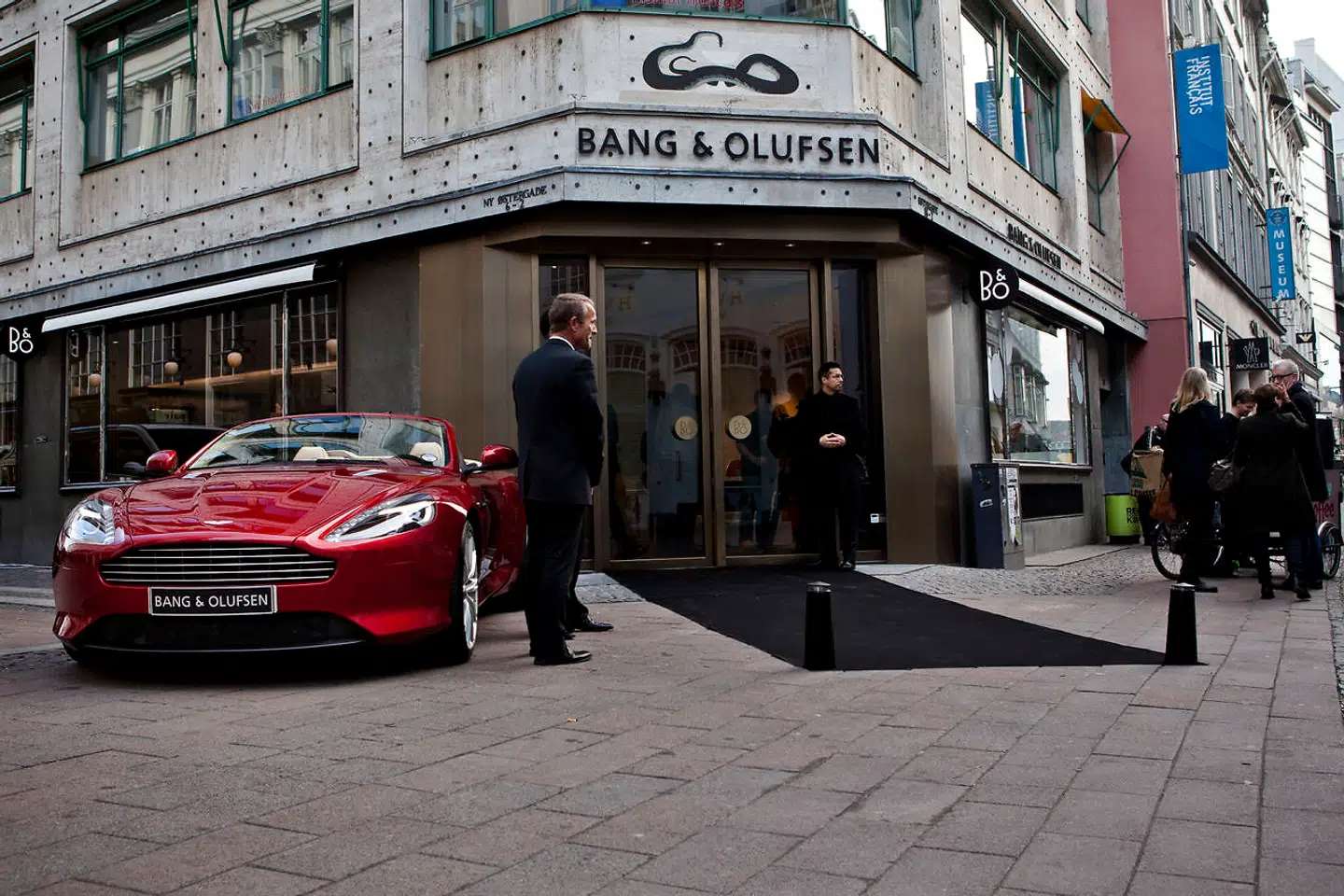 Bang & Olufsen konceptstore på Østergade 18 i København K.