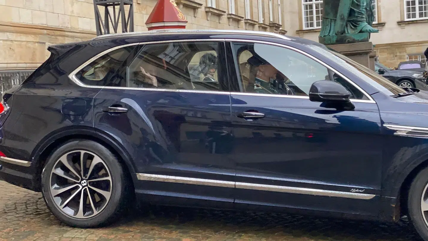 Her forlader dronning Margrethe dagens Statsråd.