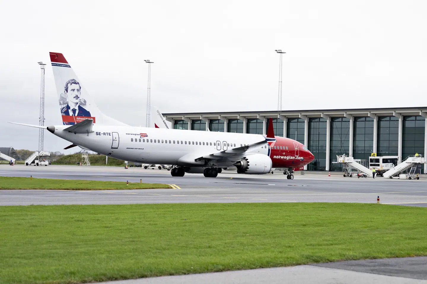 I 2024 kan Aarhus Airport for første gang byde velkommen til det norske lavprisflyselskab Norwegian. (Arkivfoto).