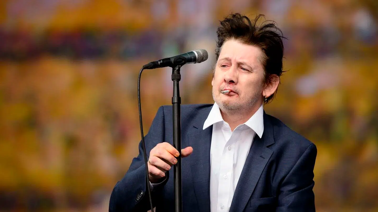 Arkivfoto af Shane MacGowan i 2014.