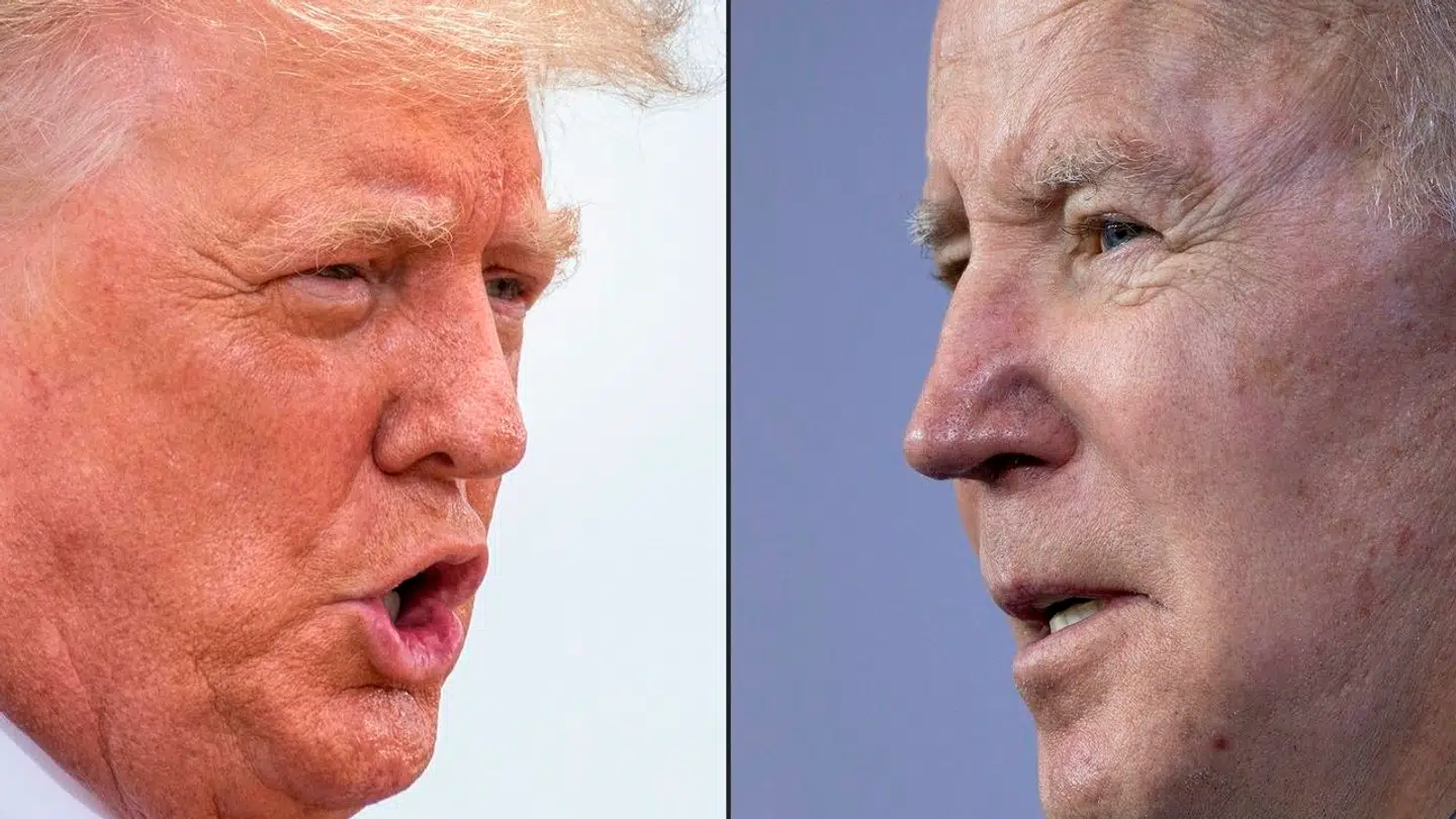 Donald Trump og Joe Biden kan ende med at mødes i endnu en direkte valgduel, når der skal afholdes præsidentvalg i USA i november 2024.