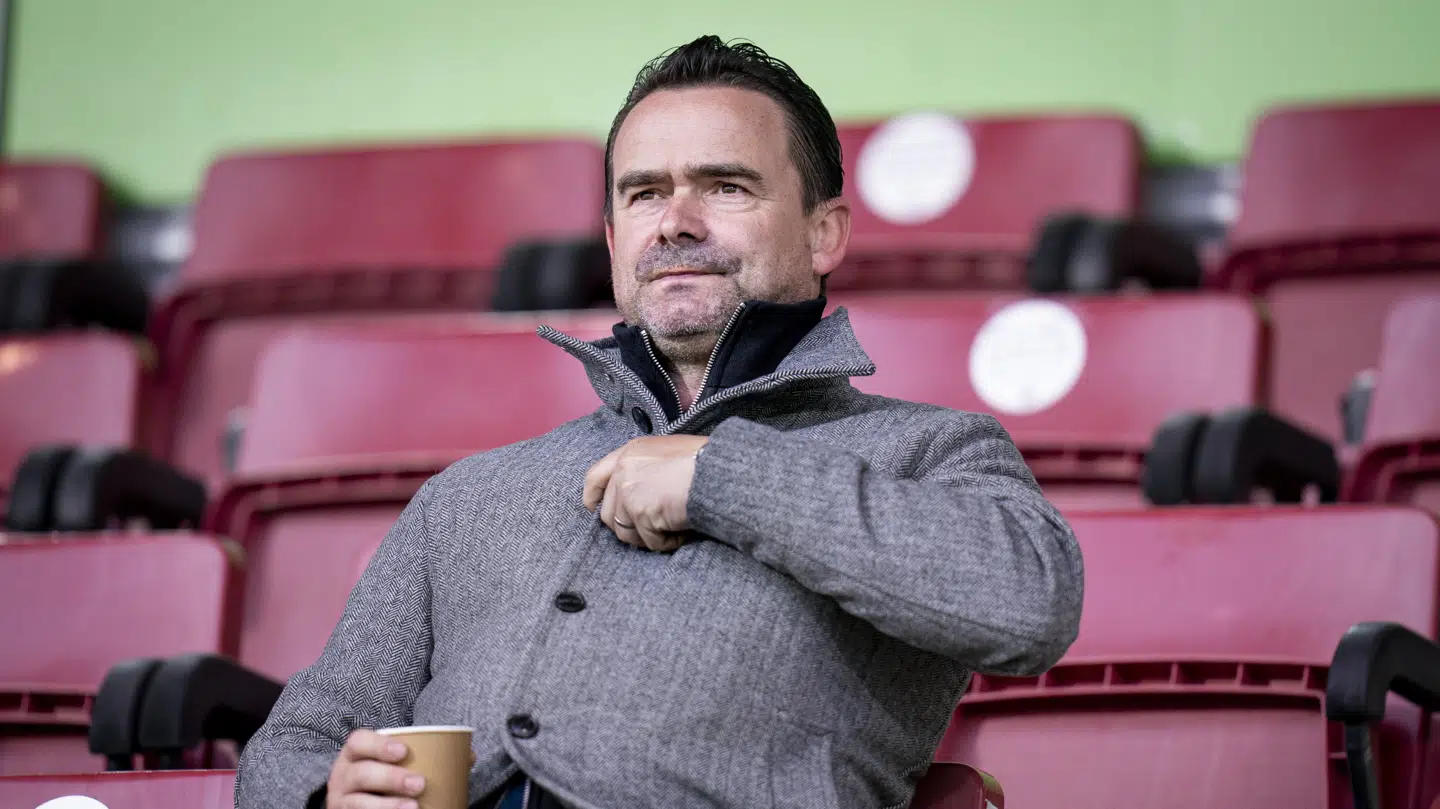 Marc Overmars var sportsdirektør i Ajax i ti år fra 2012 til 2022. (Arkivfoto).