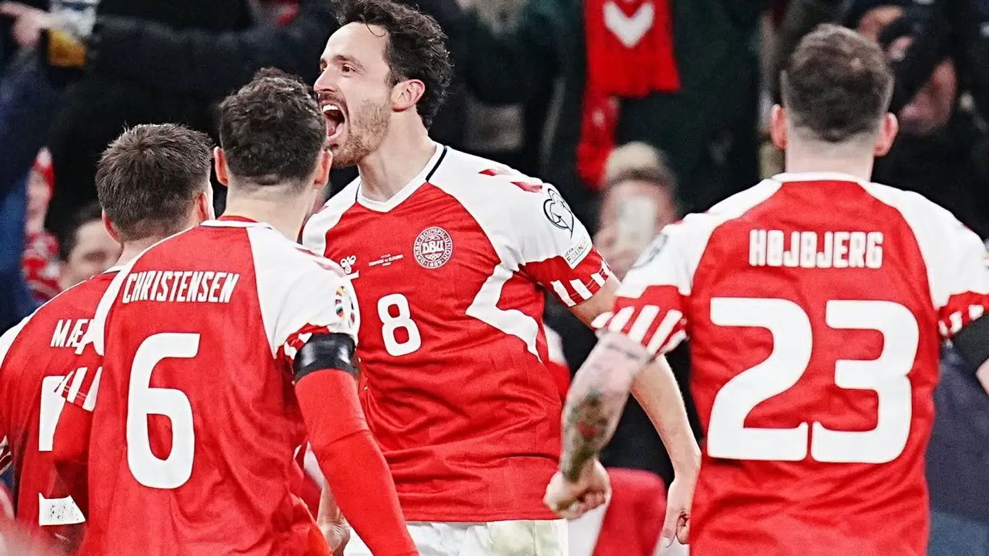 EM-kvalifikationskamp mellem Danmark – Slovenien i Parken, fredag den 17 november 2023