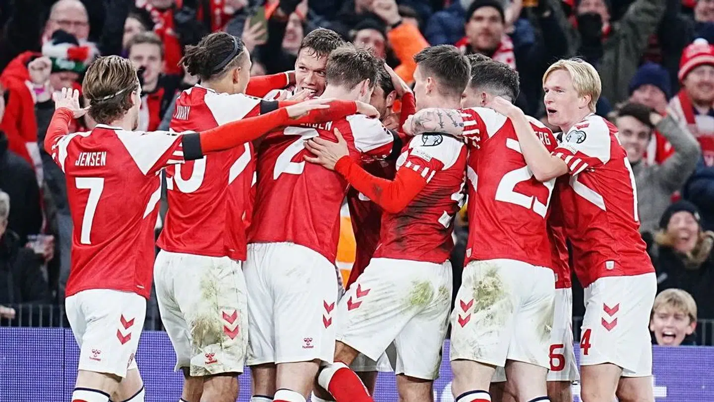 EM-kvalifikationskamp mellem Danmark - Slovenien i Parken, fredag den 17 november 2023