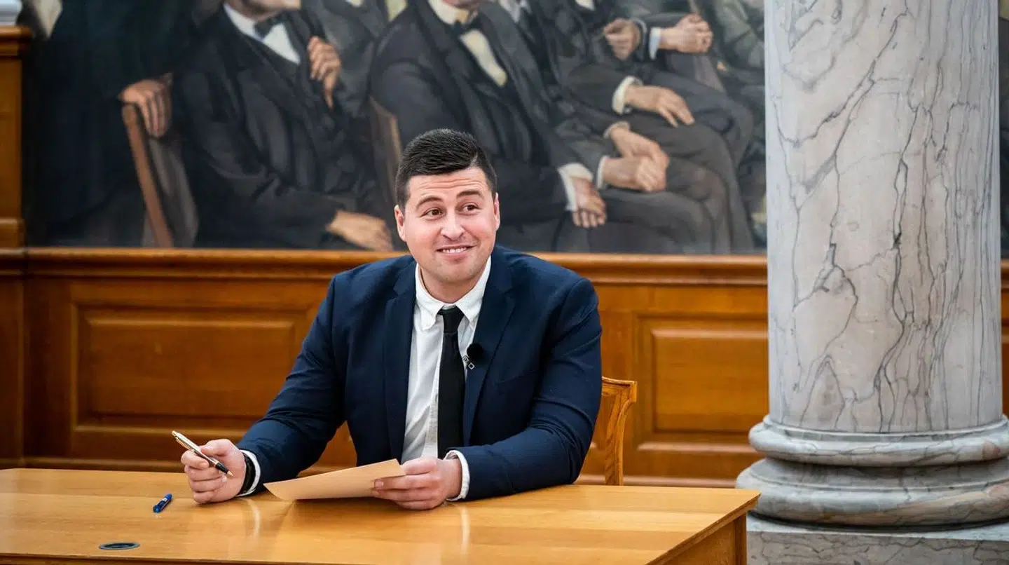 Mike Villa Fonseca blev valgt til Folketinget i 2022 for første gang. Nu er han fortid i Moderaterne efter at han har indledt et forhold til en 15-årig pige. Foto: Ida Marie Odgaard/Ritzau Scanpix
