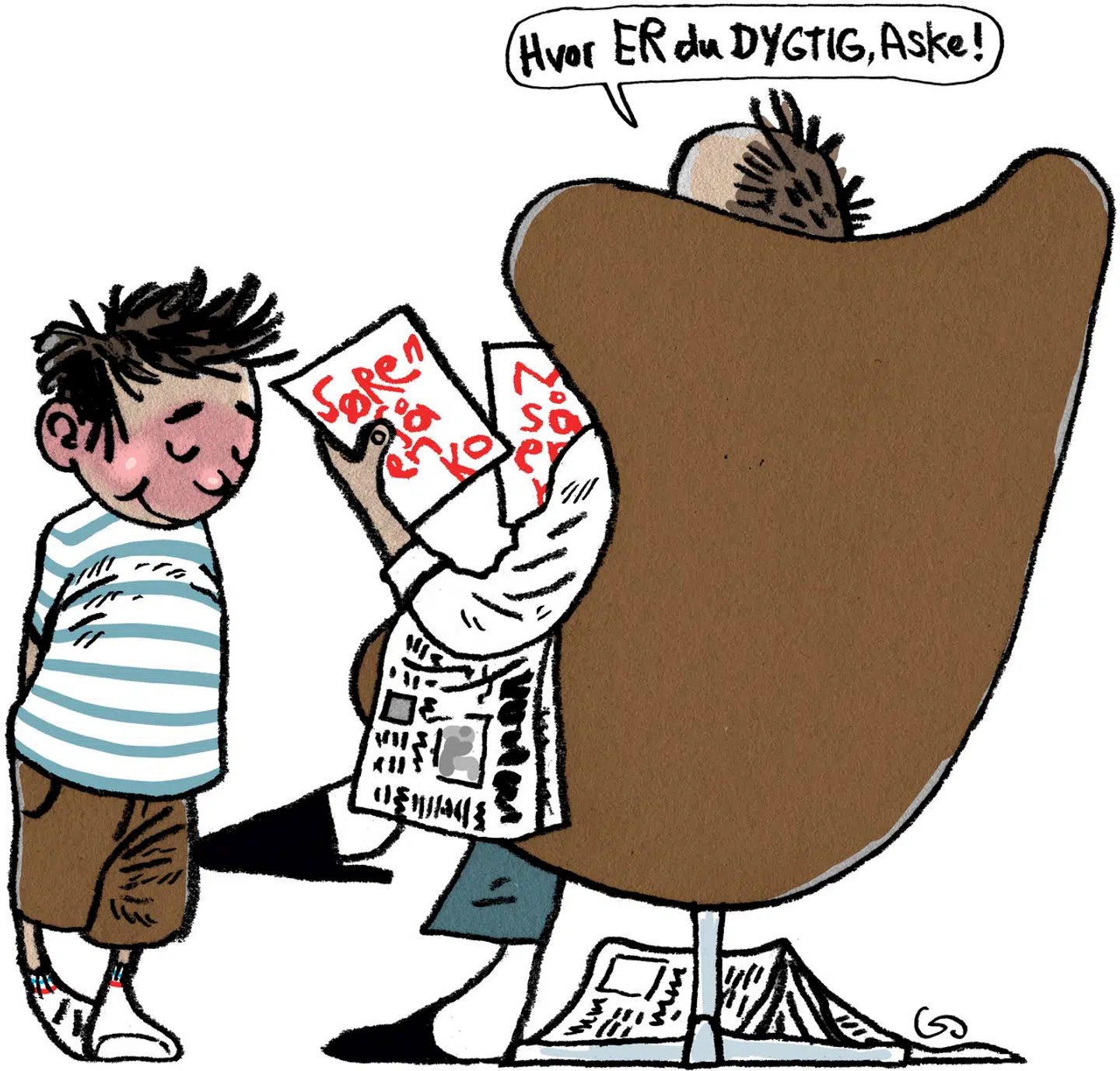 Illustration: Gitte Skov