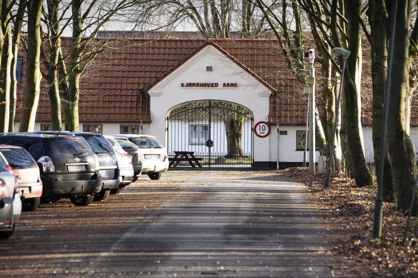 Politiet udførte en ransagning på Udrejsecenter Kærshovedgård tirsdag morgen. Det skete som en del af en større indsats mod narko. (Arkivfoto).
