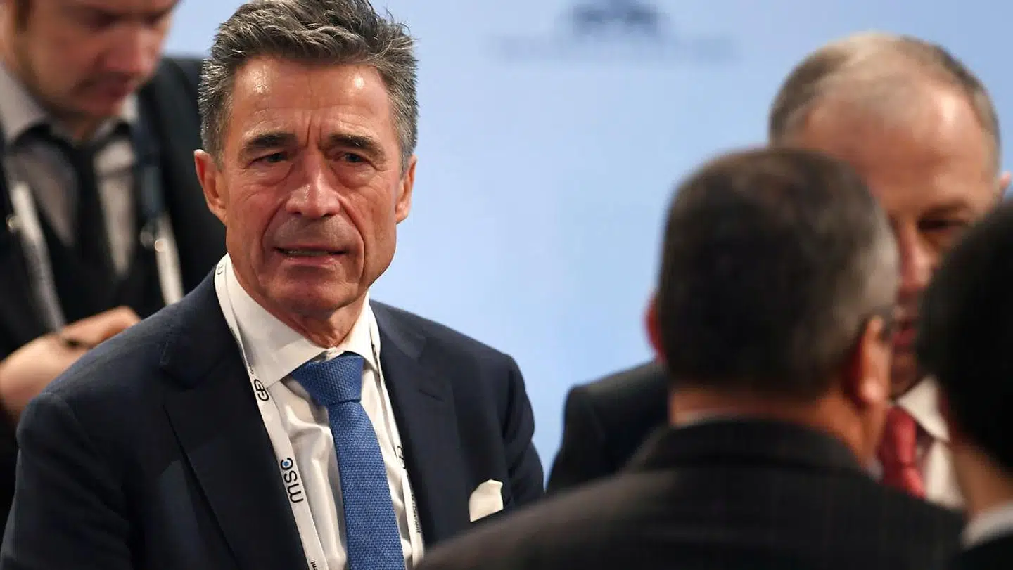 Her ses tidligere statsminister Anders Fogh Rasmussen