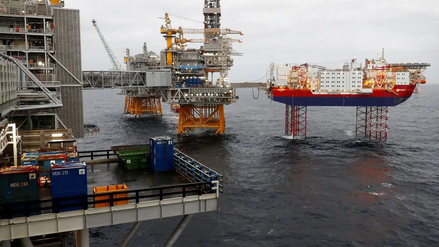 Her ses Equinors Johan Sverdrup-boreplatform