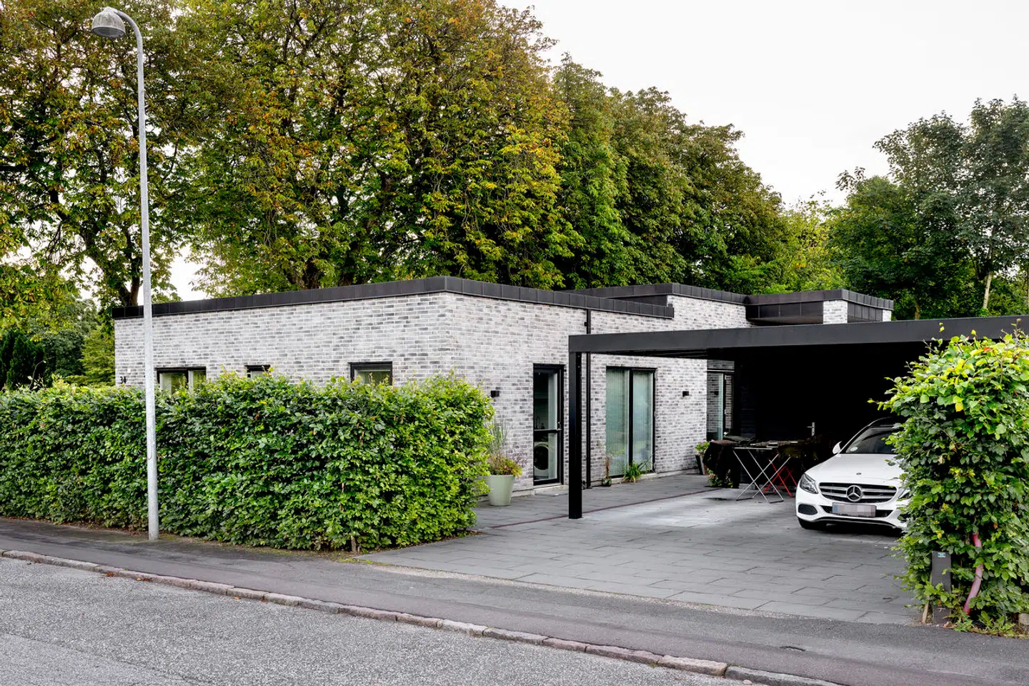 Huset på Absalonsgade, som borgmester Gert Jørgensen byggede i 2020.