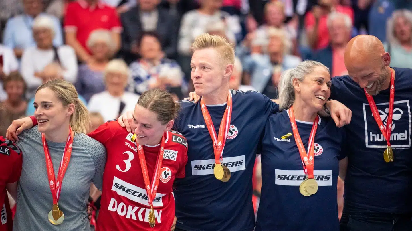 Jesper Jensen har nydt stor succes hos Team Esbjerg.