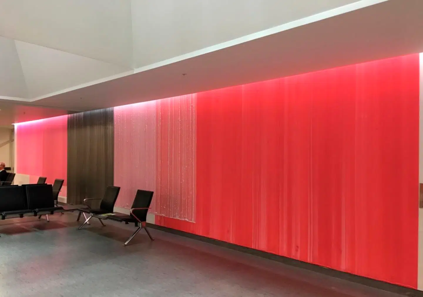 Ruth Campau, Red Stairway, 2018. Foto: Ruth Campau