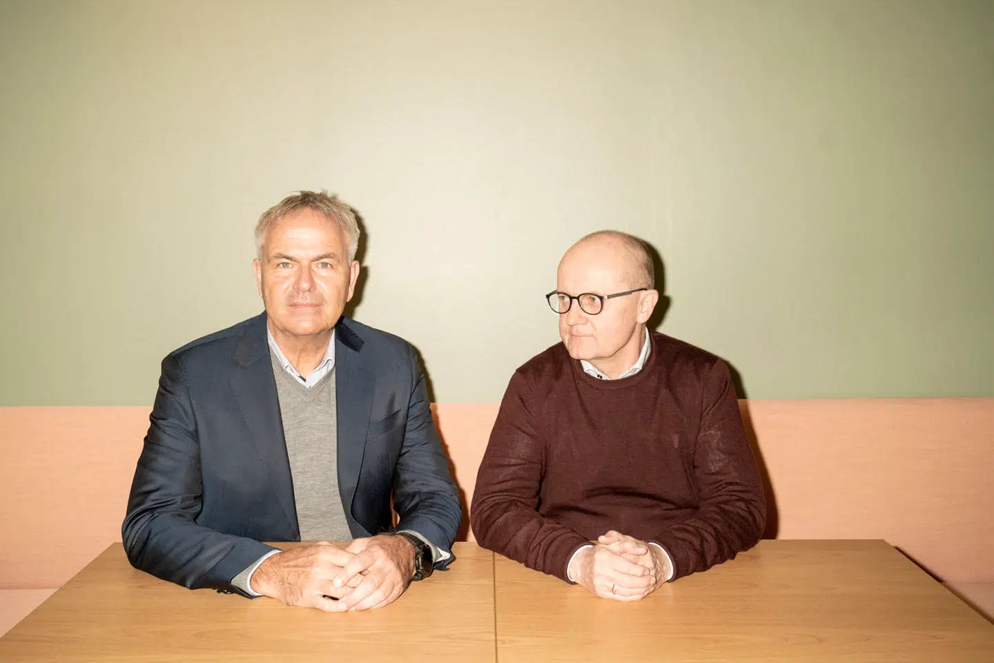 Karsten Engmann Jensen, der er stifter af den privatøkonomiske rådgiver Pengeministeriet (tv.) og Morten Bruun Pedersen, der er cheføkonom i Forbrugerrådet Tænk (th.).