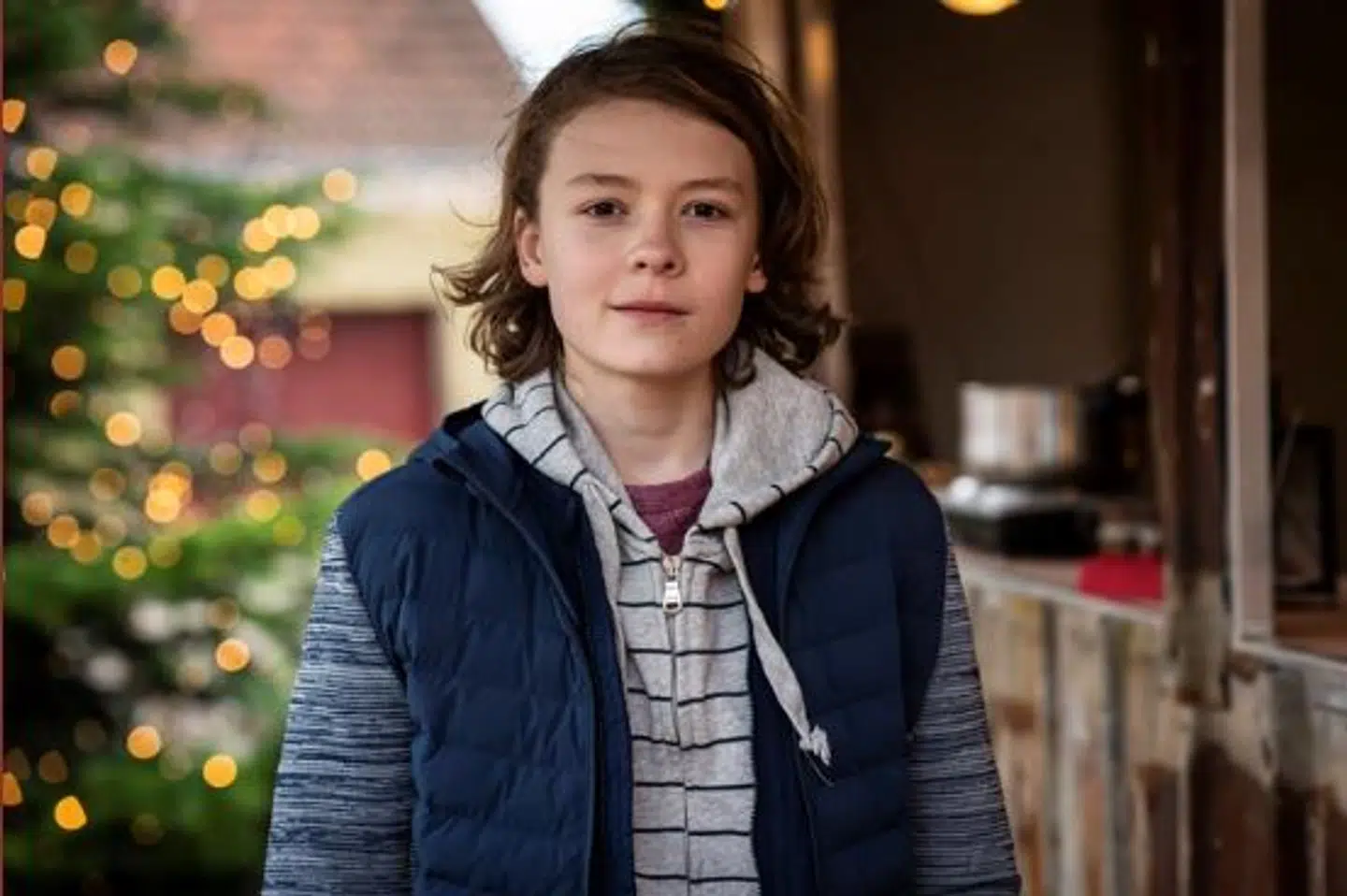 Sander Løkke Borg som Valde i 'Valdes jul'.