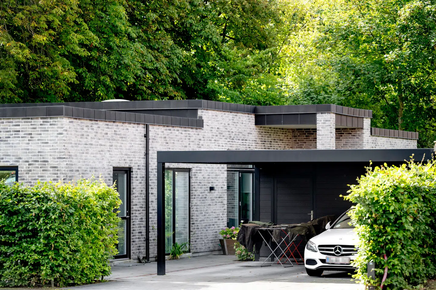 Huset på Absalonsgade, som borgmester Gert Jørgensen byggede i 2020.