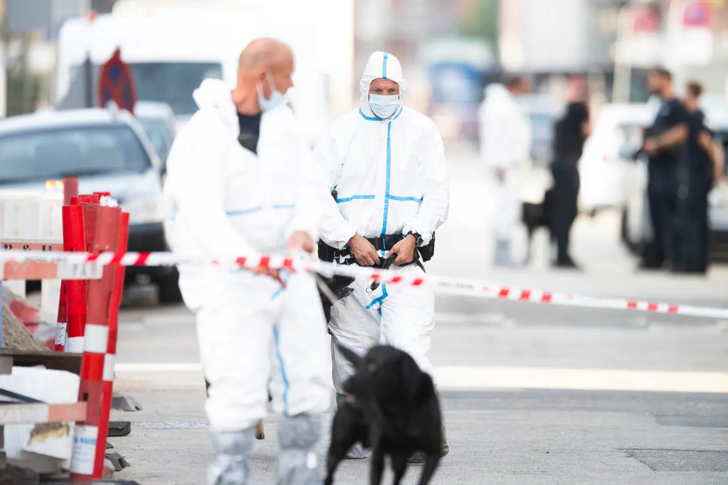 Hells Angels rockerborgen på Svanevej var udsat for en kraftig eksplosion i de tidlige morgentimer 9. september. Foto: Anthon Unger