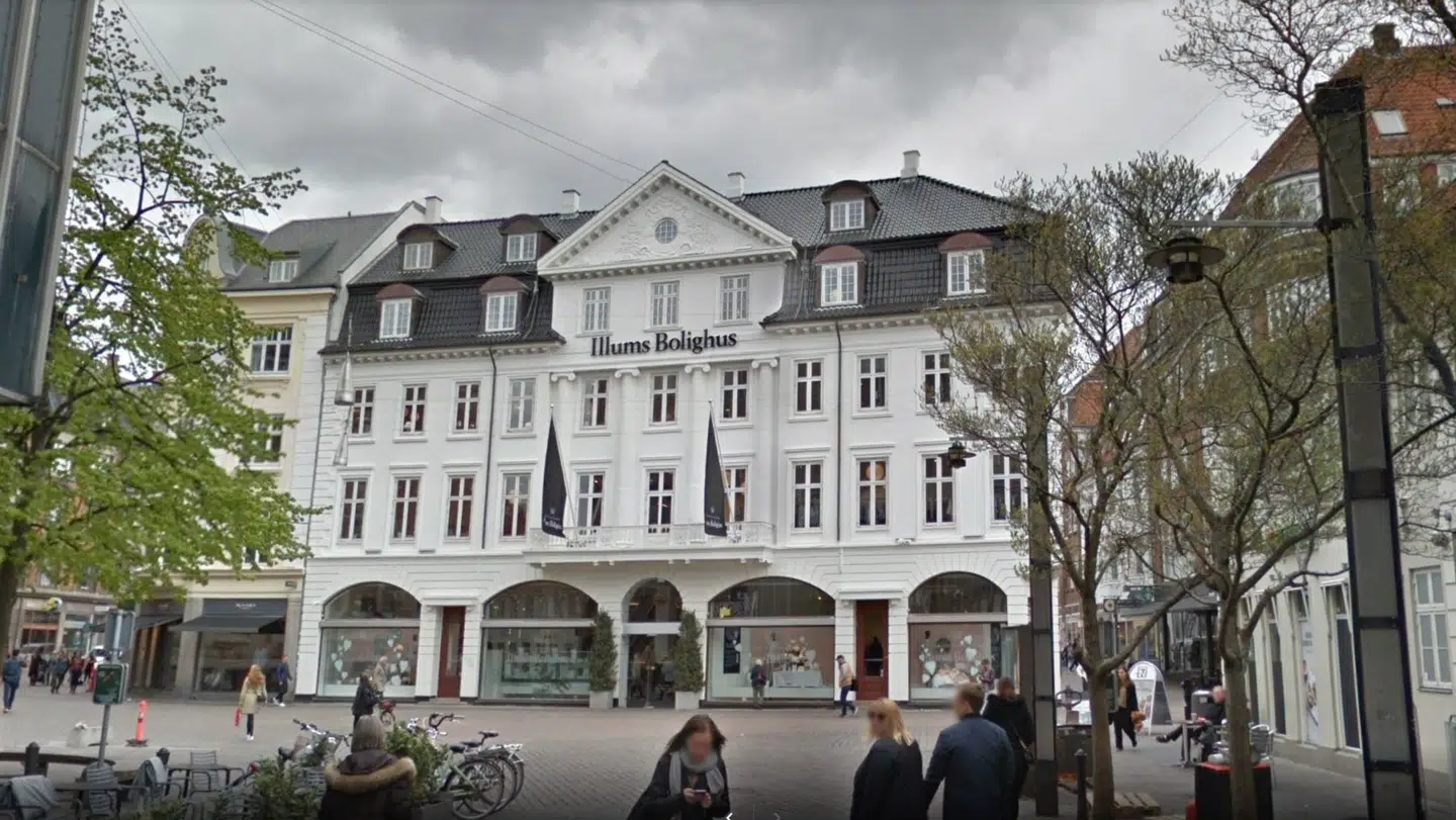 Sådan så bygningen ud, da den husede Illums Bolighus. Siden er Paustian Aarhus rykket ind – men nu er butikken gået konkurs.