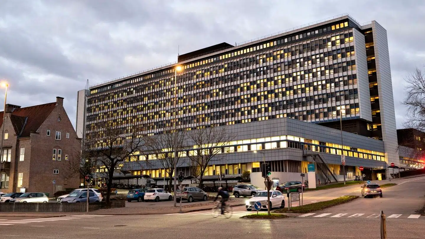 Arkivfoto af Aalborg Universitetshospital.