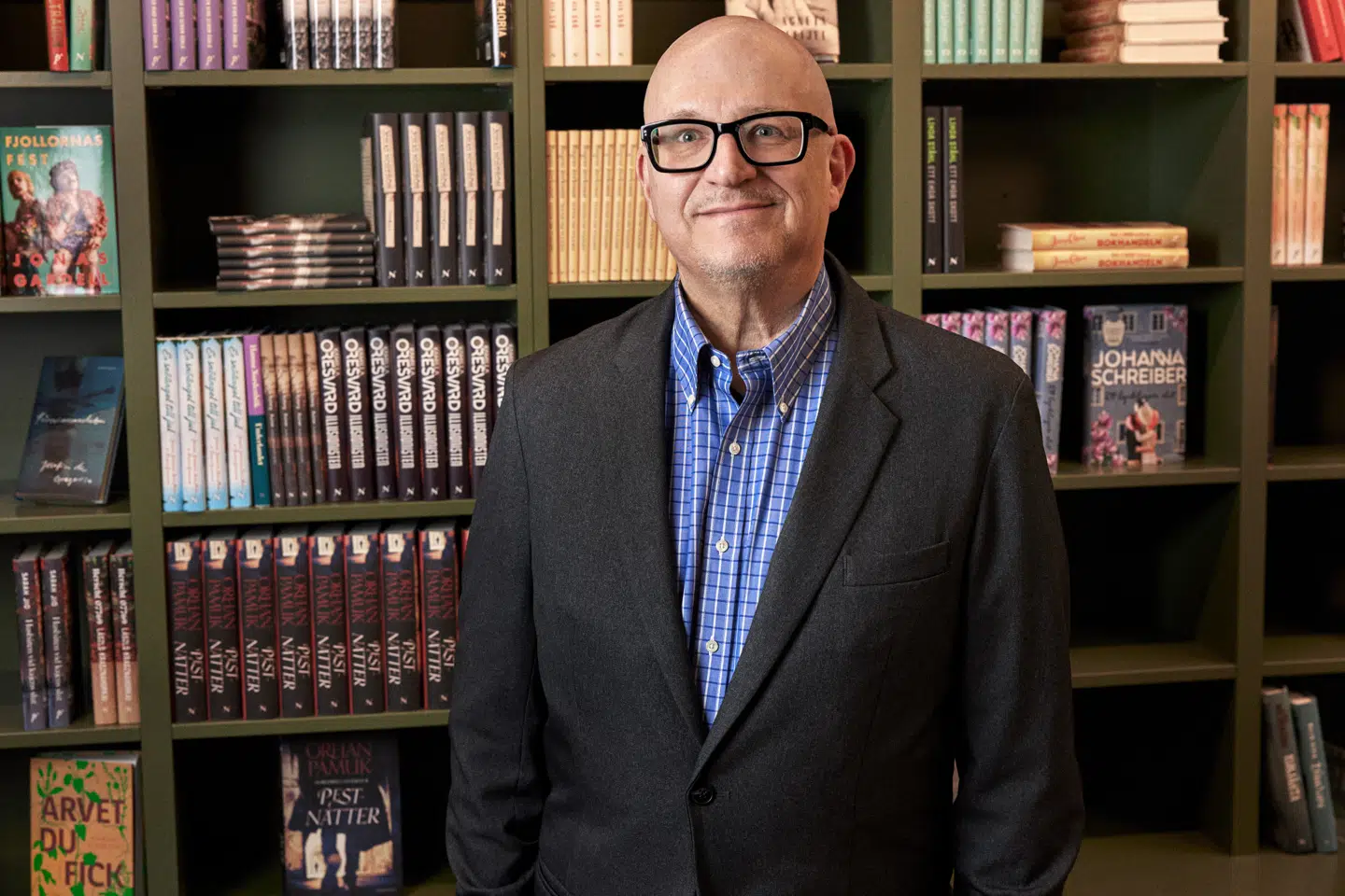 Konkurrencen er blevet hårdere, men Storytel/Mofibos østrigske topchef, Johannes Larcher, ser store muligheder i et endnu tættere samarbejde mellem koncernens danske bogforlag og e- og lydbogstjenesten.