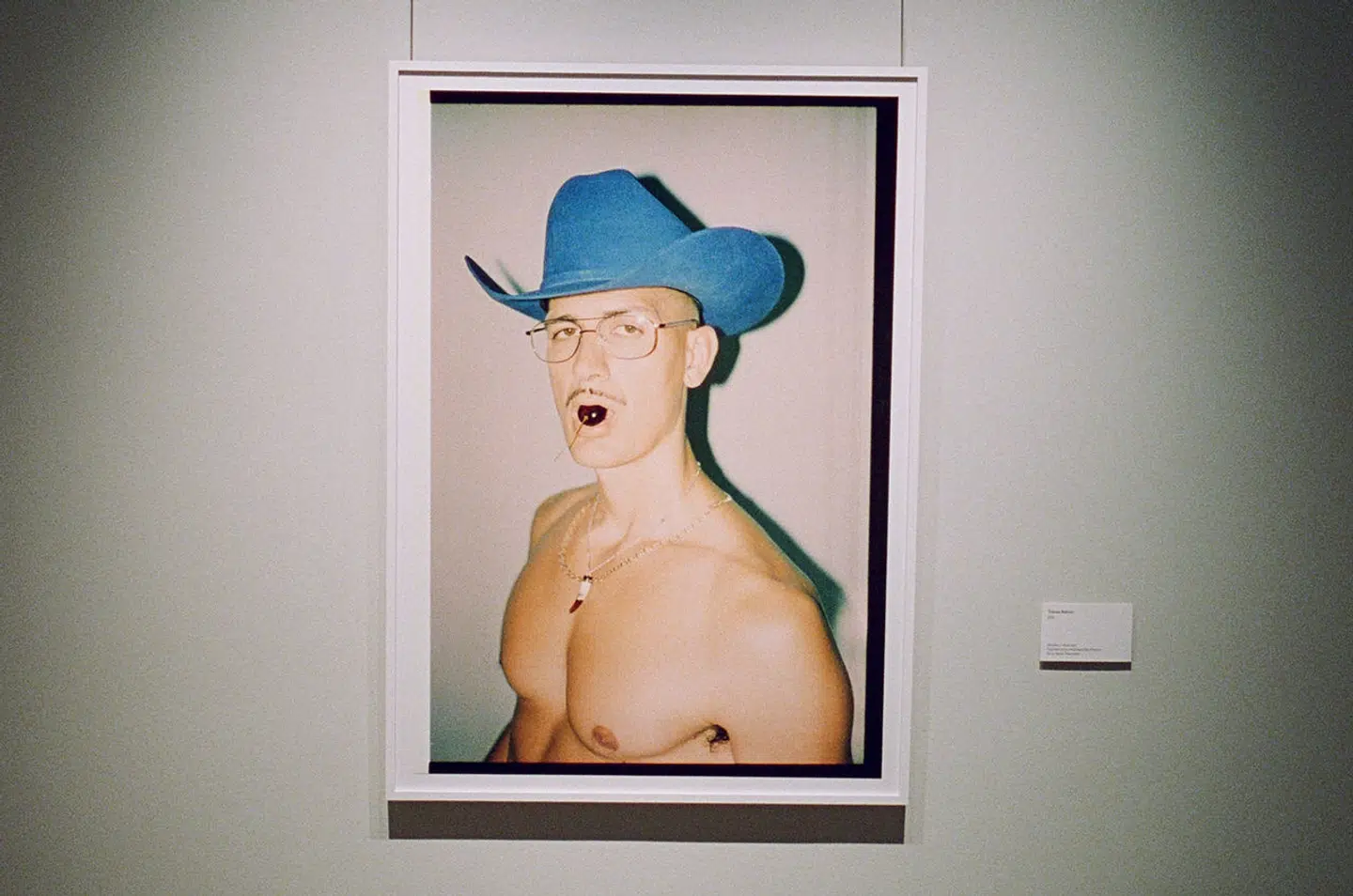 Petra Kleis har flere gange fotograferet Tobias Rahim – også før han blev kendt. Særligt ét foto gik viralt. Her et andet fra den store aktuelle udstilling med portrætfotografens billeder.