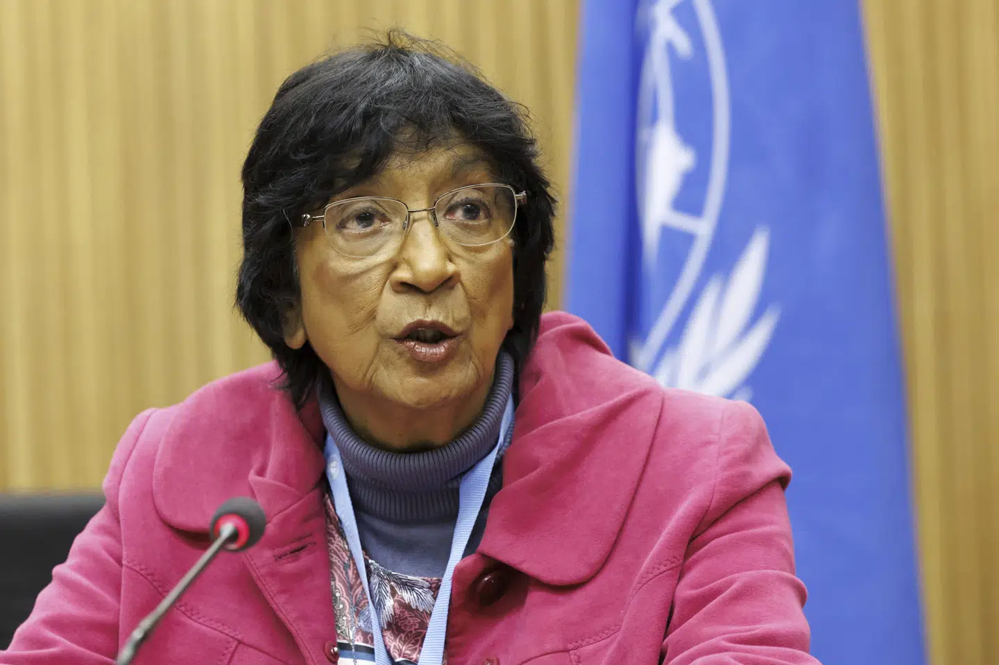 Navi Pillay er formand for en undersøgelseskommission fra FN, der efterforsker krigsforbrydelser begået på begge sider af konflikten mellem Israel og Hamas. (Arkivfoto).