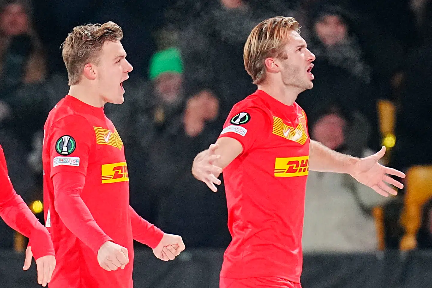 Conference Leaguekamp mellem FC Nordsjælland - Fenerbahçe SK i Farum, torsdag den 30 november 2023