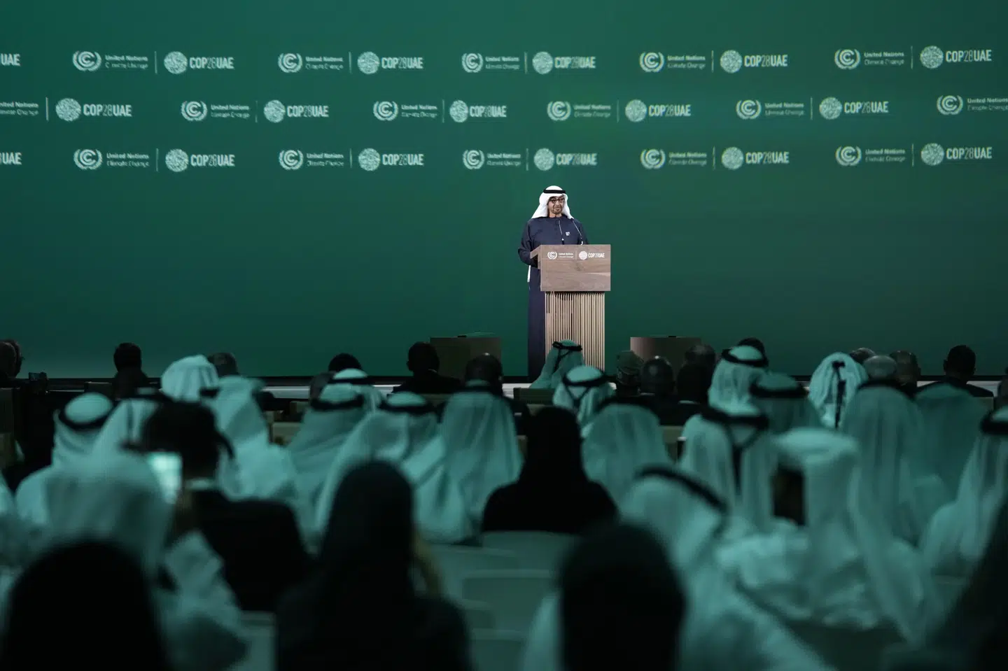 Præsident sheik Mohammed bin Zayed al-Nahyan har fredag offentliggjort milliardfond til klima.