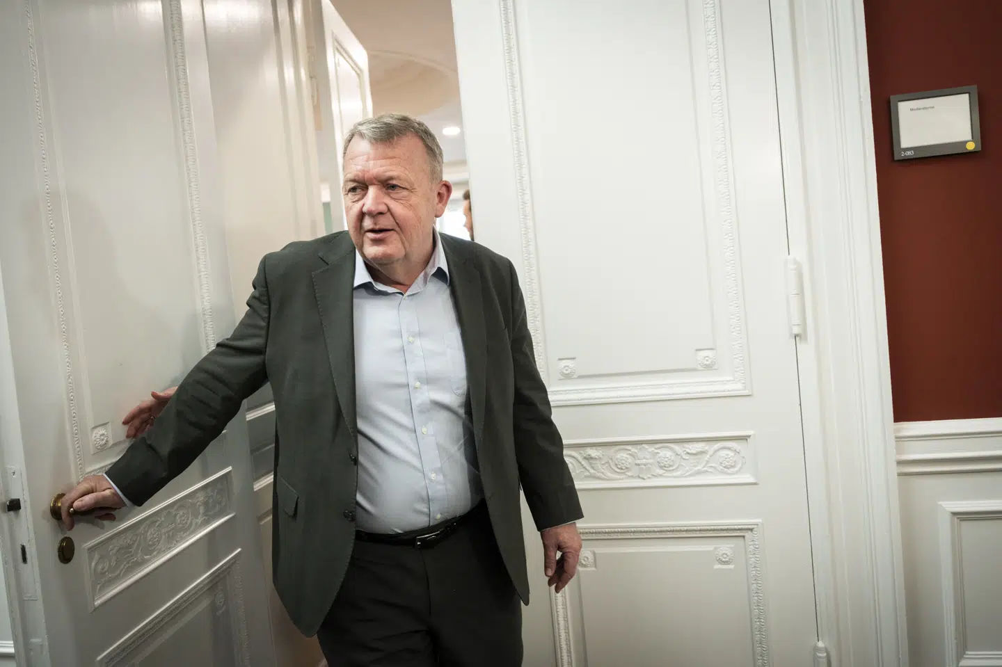 Udenrigsminister Lars Løkke Rasmussen (M) er blevet ramt af en virusinfektion, oplyser Udenrigsministeriet lørdag. (Arkivfoto).