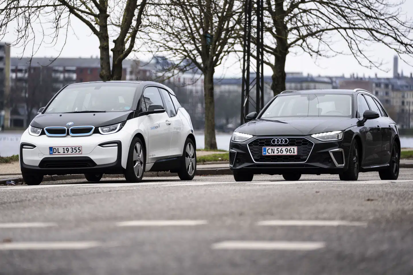 Tyske elbiler finder vej til Danmark takket være en særlig tilskudsordning, som gør det fordelagtigt at eksportere næsten nye biler. (Arkivfoto).