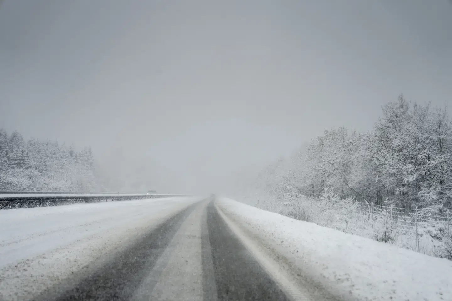 Snemængderne vil ifølge TV2 Vejrets prognoser falde i det nordvestlige Jylland allerede i de tidlige morgentimer. (Arkivfoto).