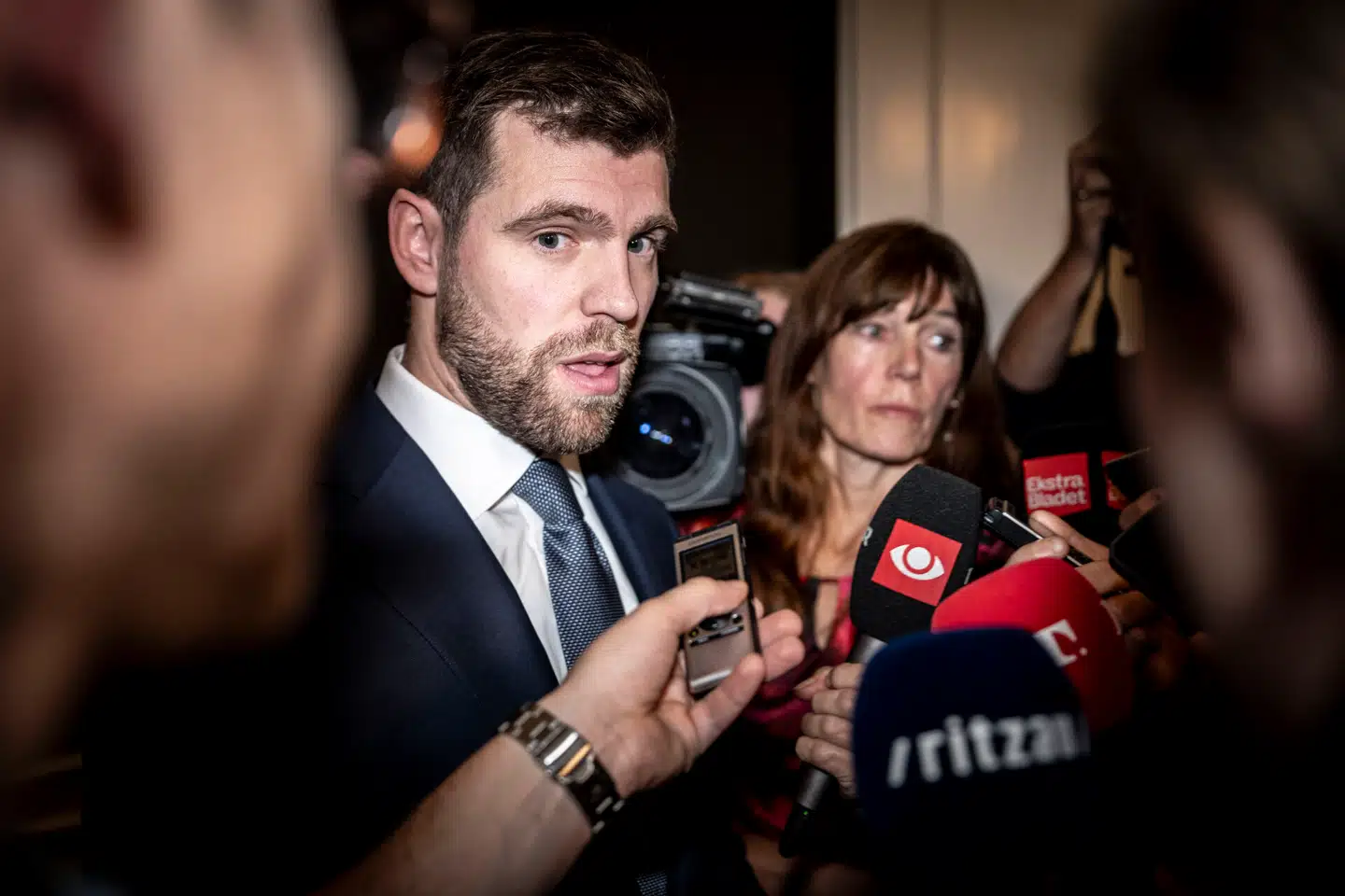 Morten Dahlin under overdragelse i By-, Land- og Kirkeministeriet i København, torsdag den 23. november 2023.