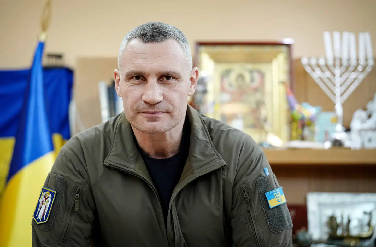 Vitalij Klytjko er tidligere verdensmester i boksning og har været borgmester i Kyiv siden 2014.