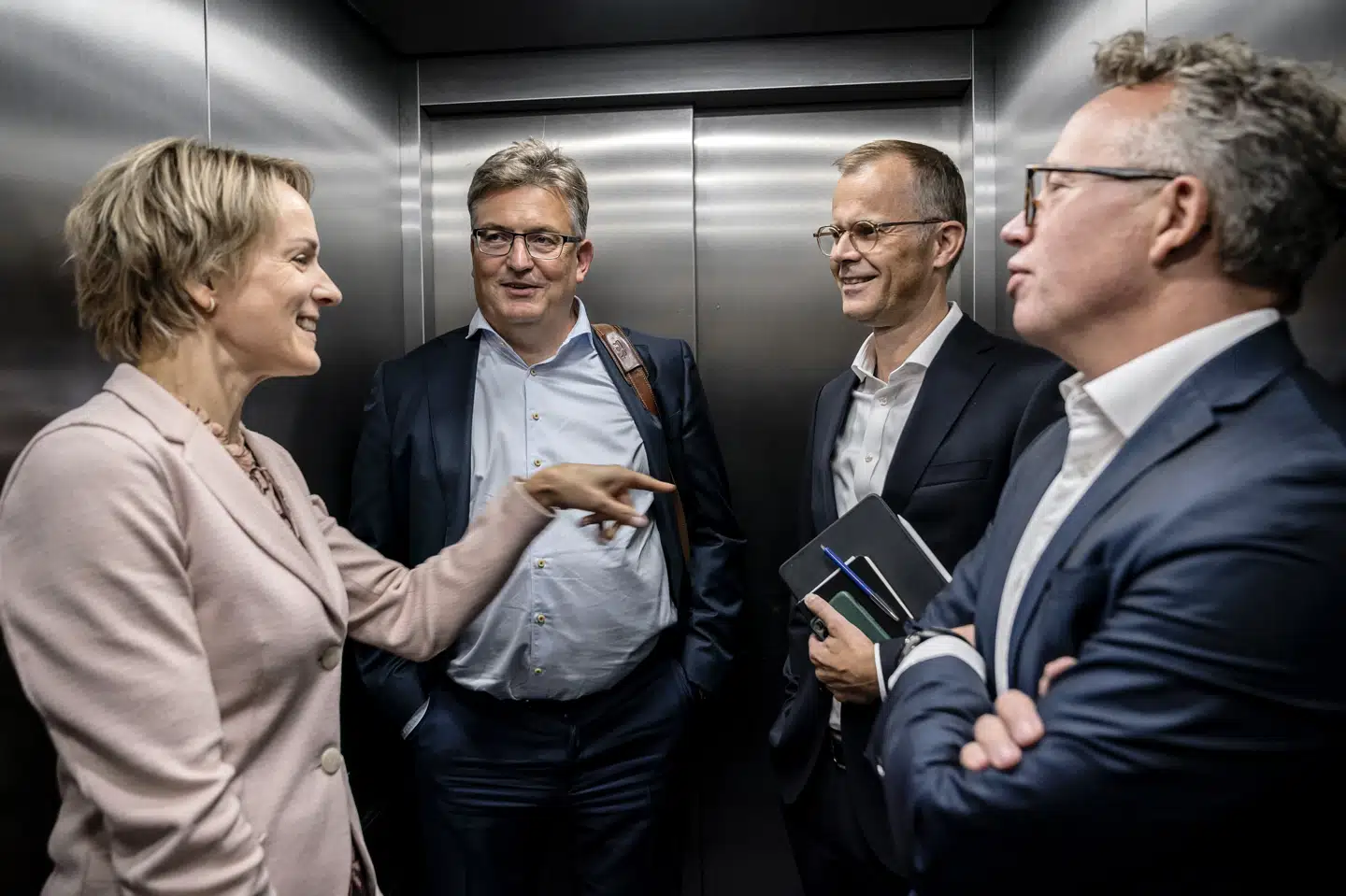 Copenhagen Infrastructure Partners (CIP) er et investeringsselskab med speciale i infrastrukturinvesteringer, især vindkraft. På billedet ses de ledende figurerer Christina Grumstrup Sørensen, Jakob Baruël Poulsen, Torsten Lodberg Smed og Christian T. Skakkebæk. (Arkivbillede).