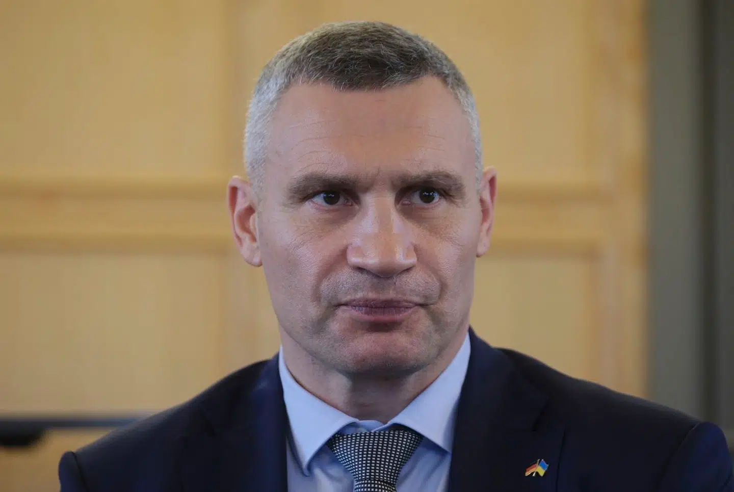 Vitalij Klytjko er tidligere verdensmester i boksning og har været borgmester i Kyiv siden 2014.