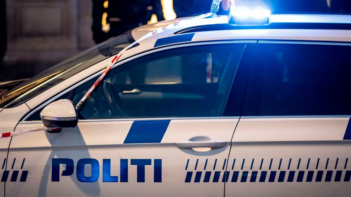 Politiet fik anmeldelsen 21.15 søndag aften.