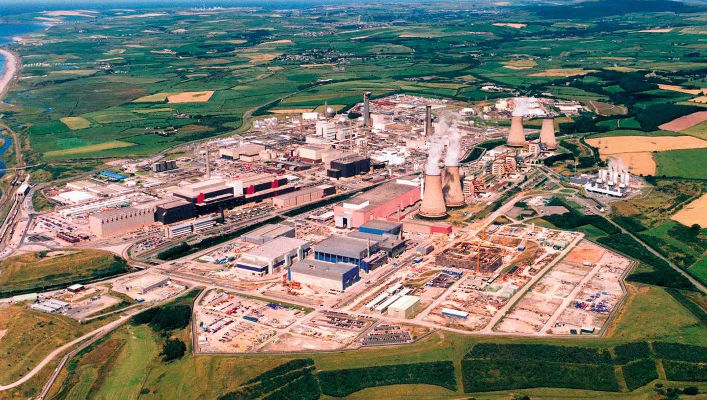 Atomanlægget Sellafield er verdens største oplagringsplads for plutonium. Arkivfoto