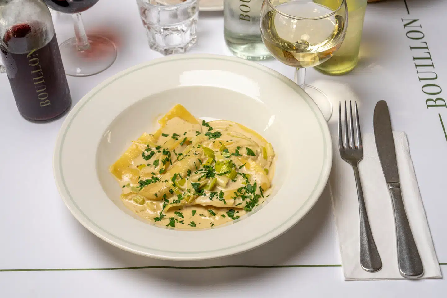 Madanmeldelse: Restaurant Bouillon på Frederiksberg. Ravioli.