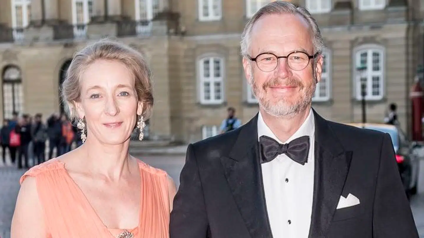 Prinsesse Alexandra af Berleburg og Michael Ahlefeldt-Laurvig-Bille.
