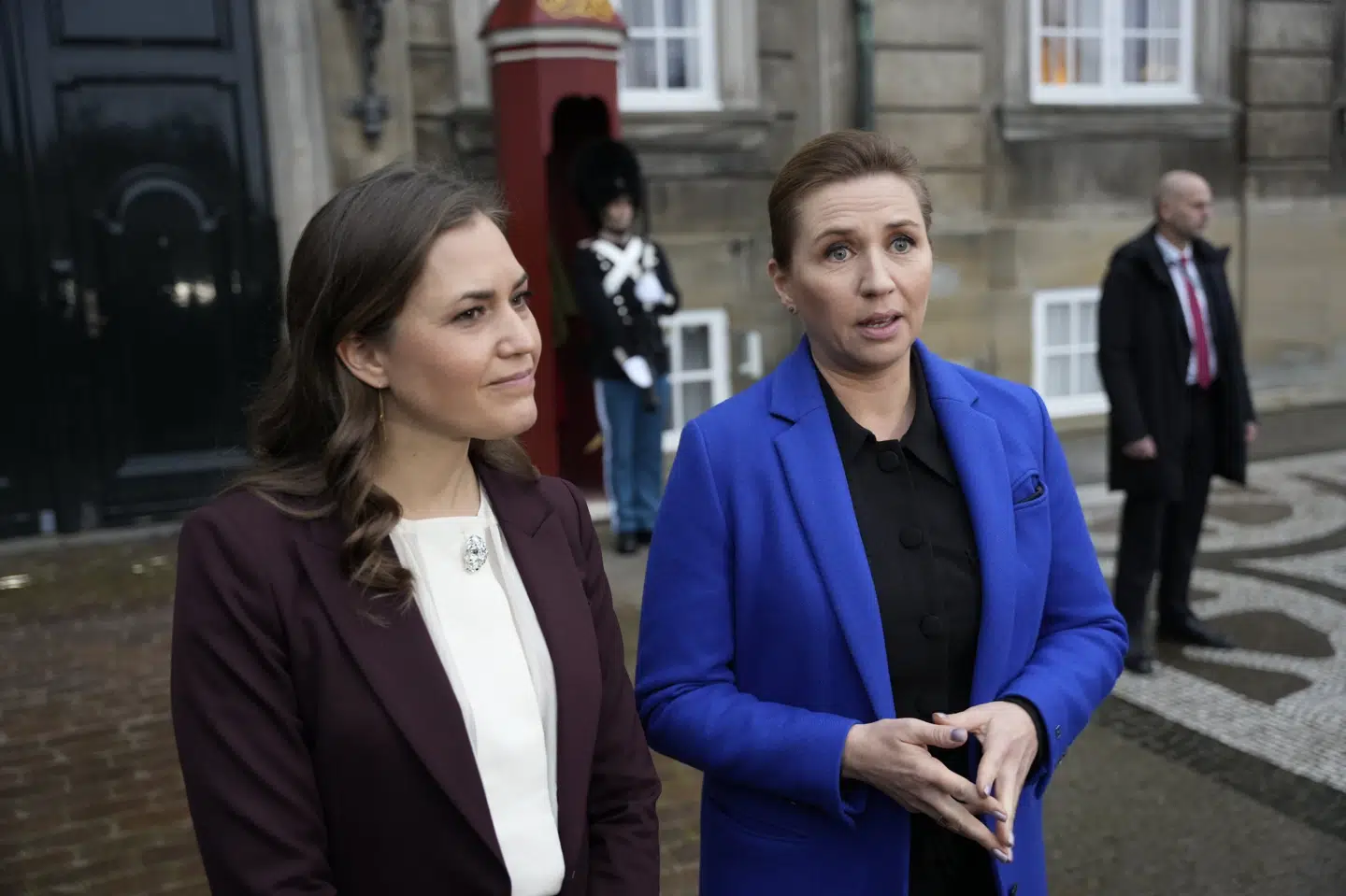 Marie Bjerre (V) er tilbage på ministerholdet. Her bliver hun præsenteret som minister igen af statsminister Mette Frederiksen (S).