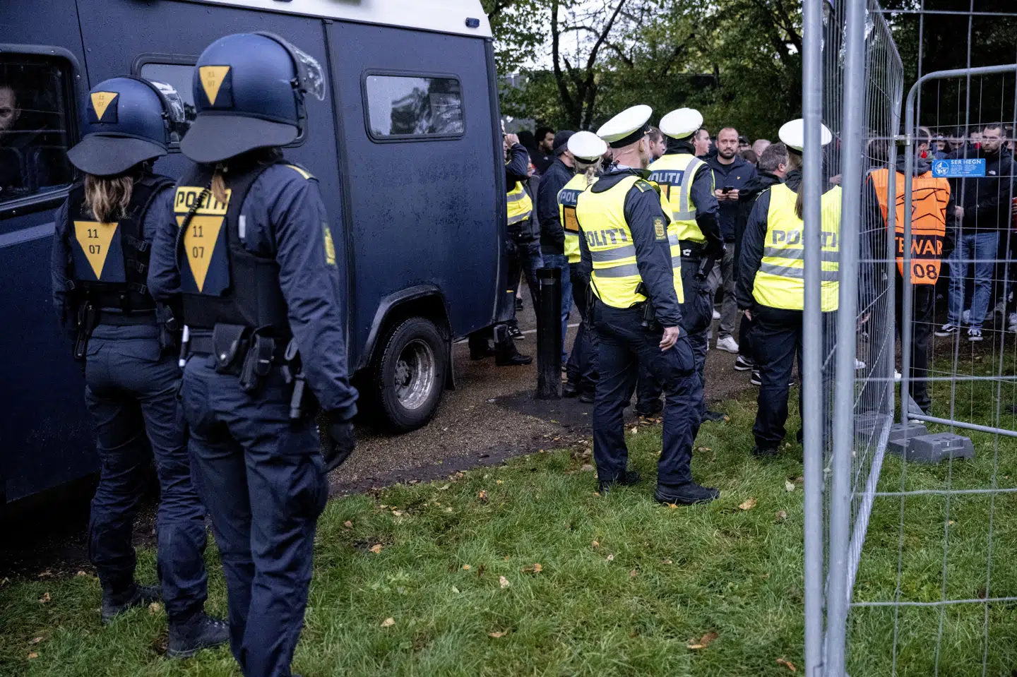 Det kan give dobbelt straf, hvis man begår kriminalitet omkring Parken tirsdag. (Arkivfoto).