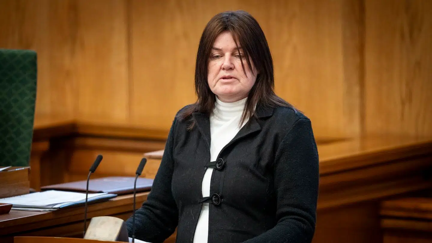 Karina Lorentzen omtalte Pitzner-sagen fra Folketingets talerstol torsdag.
