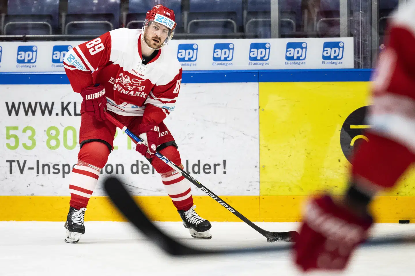 Mikkel Bødker indstillede i foråret en lang og succesfuld ishockeykarriere, der omfattede 12 sæsoner i NHL og otte VM-turneringer med det danske landshold. (Arkivfoto).
