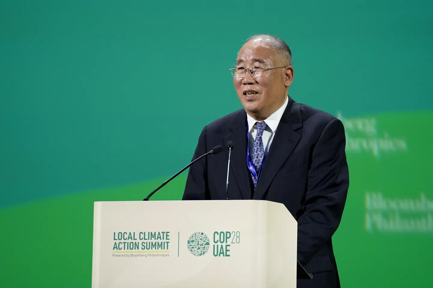 Xie Zhenhua, Kinas særlige klimaudsending, forhandler tæt med alle parter, betoner han.