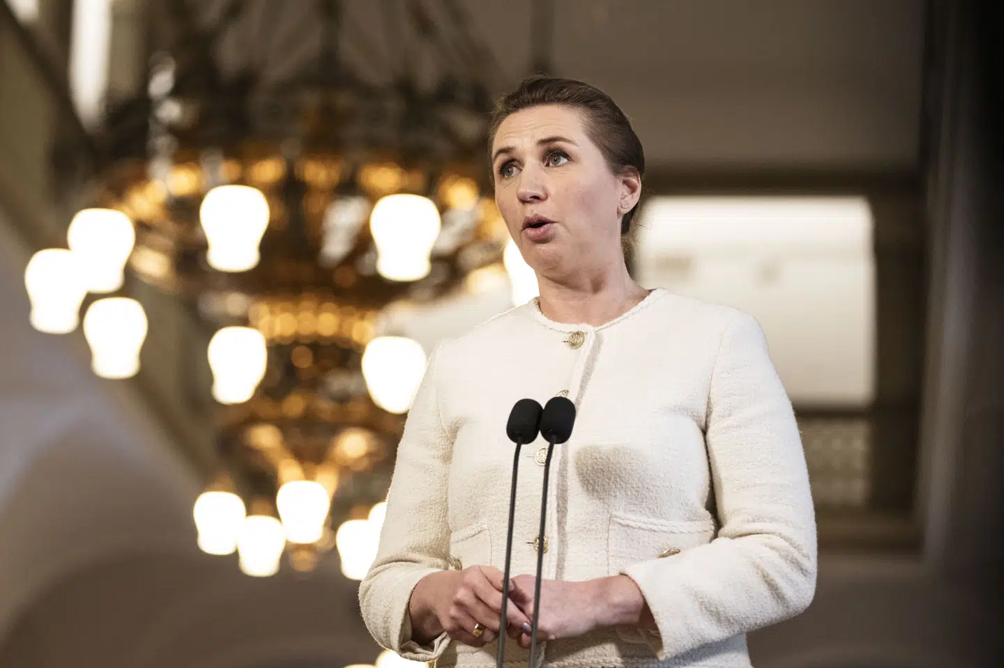 Statsminister Mette Frederiksen (S) er "glad for at kunne meddele", at regeringen genoptager udviklingsstøtten til den palæstinensiske civilbefolkning. (Arkivfoto).