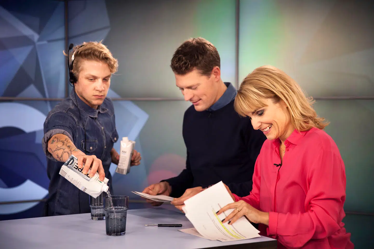 Steen Langeberg har i mange år været værtsmakker med Michèle Bellaiche, og juleaftensdags gør de det igen.