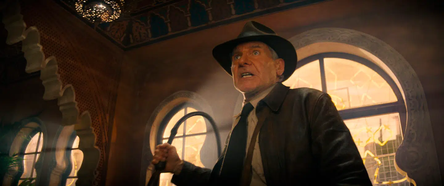 INDIANA JONES AND THE DIAL OF DESTINY Indiana Jones (Harrison Ford) in Lucasfilm's IJ5.