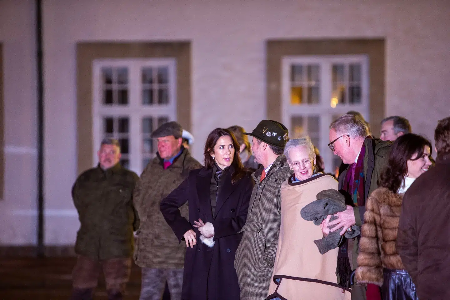 Jagten i Klosterheden er den tredje kongejagt i denne sæson. Den 20. november var der kongejagt på Fredensborg, hvor både Dronningen og Kronprinsessen deltog ved den efterfølgende taffel.