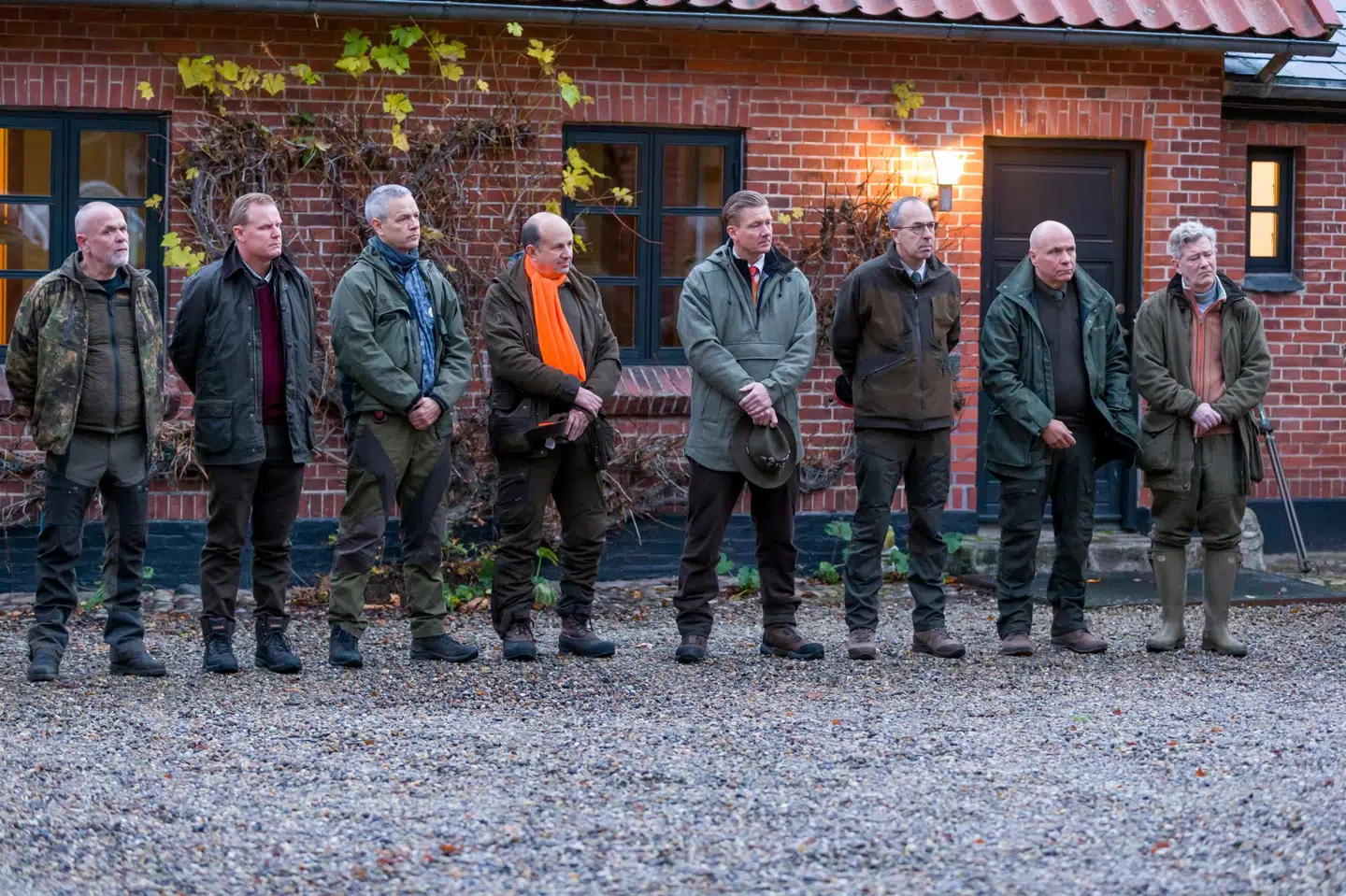 Poul Due Jensen ses som her ved jagten i Klosterheden i 2021.